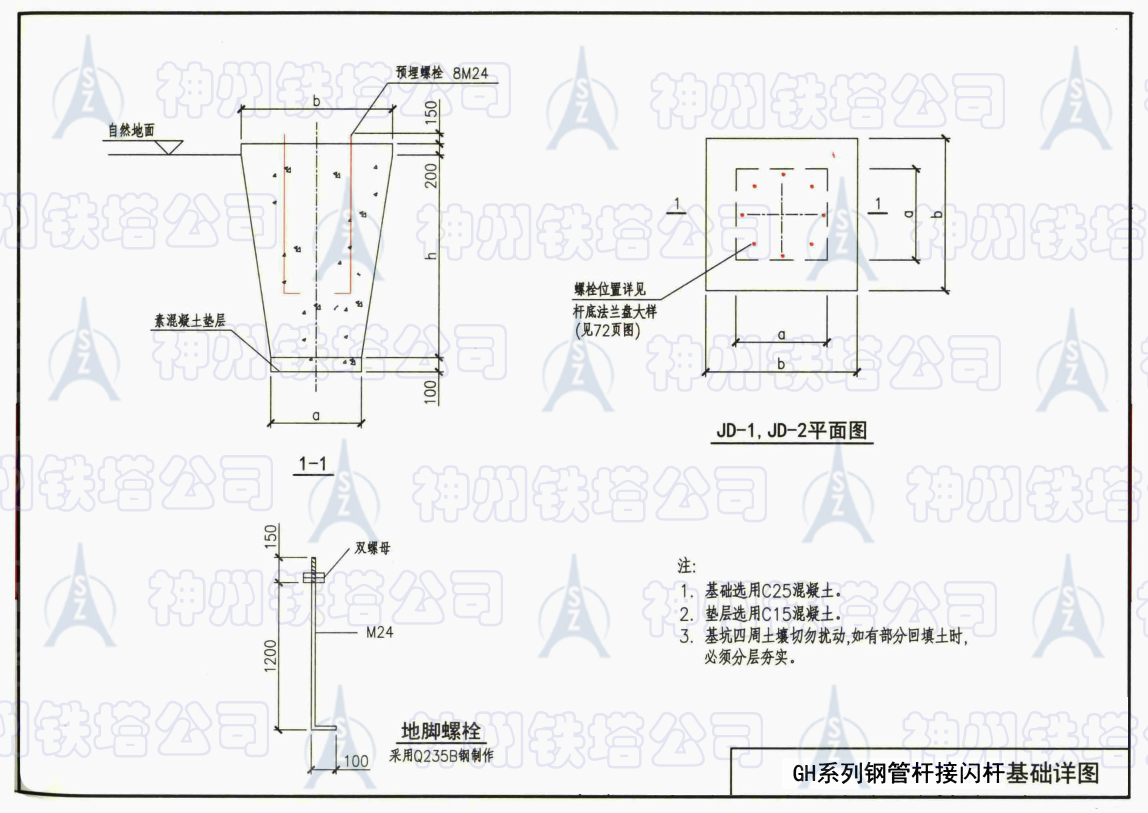 GH系列钢管杆接闪杆基础图－.jpg